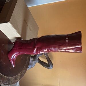 Steve Madden Red Ankle Boots